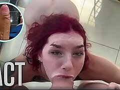 React: Used her body as a penis attachment on the balcony