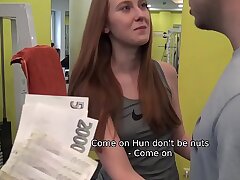 HUNT4K. Muscled bf watches how well-shaped teen girl cheats