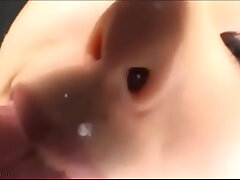 横山夏希のアクリル板舐め回しバーチャルキス