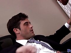 Mature redhead Steven Ponce fucks Lance Hart