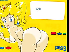 Peach Spanked