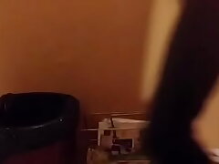 Spying on girl