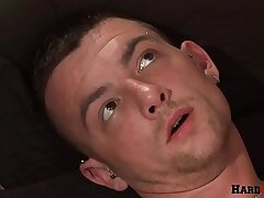 Fingering UK chav jizzsplattered after anal