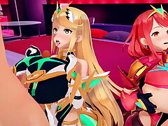 Koikatsu Pyra &amp_ Mythra 01
