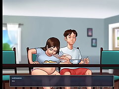 I filled the neighbor and her daughter with my nut?