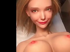 Big Boobs Sex Doll named Avy with Short Blonde Hair seeks rough sex www.sexdolltech.com