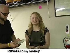 Desperate teen naked in public and fucks to pay rent 29