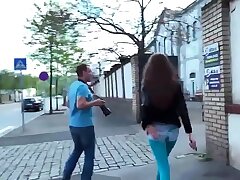 Man assists with hymen check-up and nailing of virgin nympho