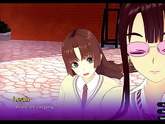 Out of Touch - Chapter 2 - You look like a Clown - Psychedelic Melodramatic Adult Visual Novel