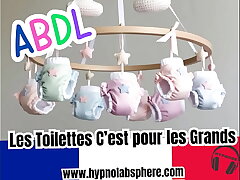 ABDL FRANCE B&eacute_b&eacute_ Int&eacute_rieur - Les Toilettes c&rsquo_est pour les Grands