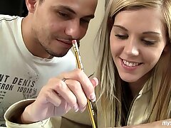 Teen Cindy getting nailed