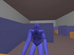 life of blue man