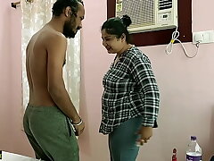 Indian Bengali Hot Hotel sex with Dirty Talking! Accidental Creampie
