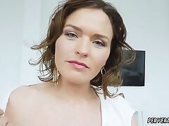 Hardcore strapon threesome dp and milf blowjob Krissy Lynn in The