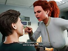 Game: FreshWomen, Episode 12 - Our university professor was very horny (russian voice)