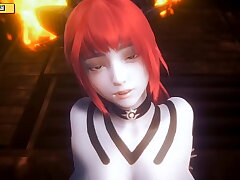 Hentai 3D ( HS32)- Big boob fire dragon