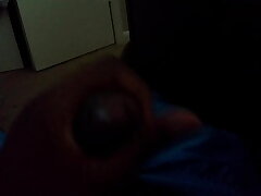 Bored playing with my cock